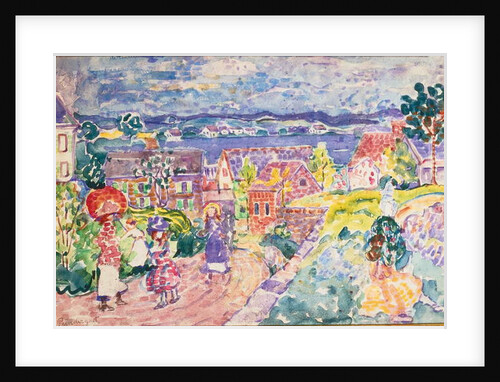 South Side Hills, c.1912-13 by Maurice Brazil Prendergast