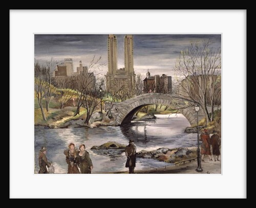 Spring in Central Park, 1936 by Emil Ganso