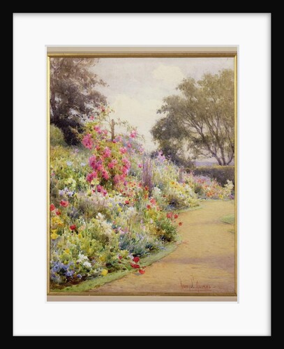 An Herbaceous Border by Harry E. James