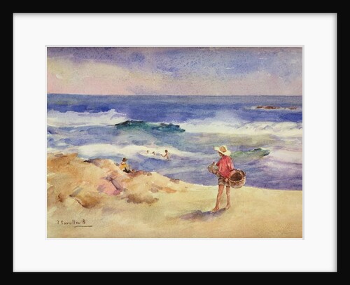 Boy on the Sand by Joaquin Sorolla y Bastida