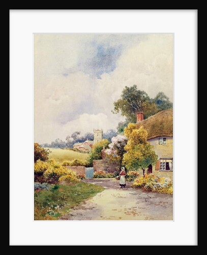 A Country Cottage and Church by F.H. Tyndale