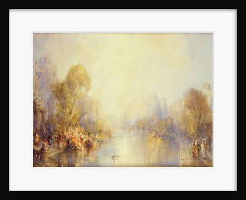 Romantic landscape by Frank Wasley