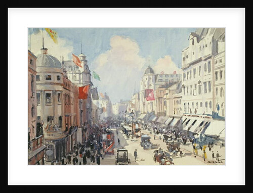Regent Street, London by Cecil King