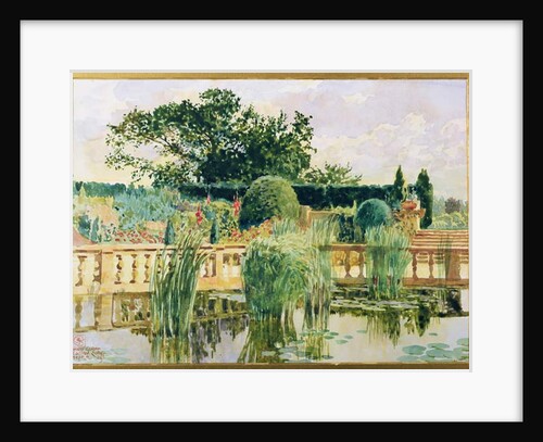 The Water Garden, Easton Lodge, near Great Dunmow, Essex, 1909 by Walter Crane