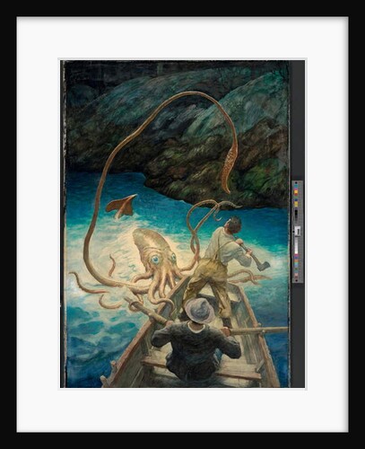 The Adventure of the Great Squid, c.1930-40 by Newell Convers Wyeth