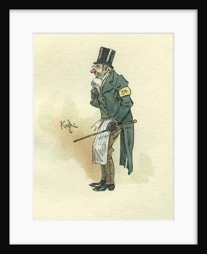 Toby 'Trotty' Veck from The Chimes by Joseph Clayton Clarke