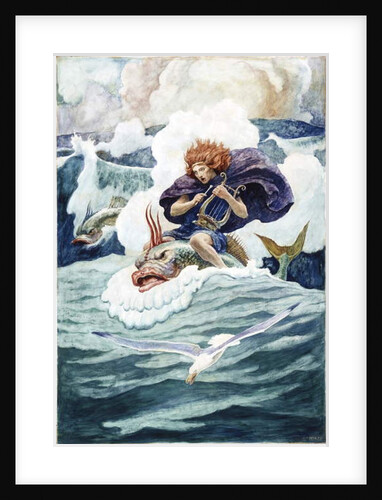 Arion and the Dolphin, 1938 by Newell Convers Wyeth