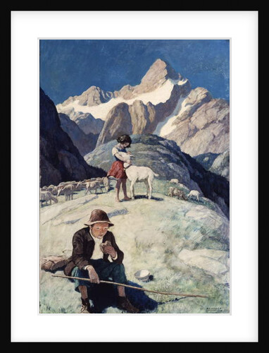 Heidi, 1940 by Newell Convers Wyeth