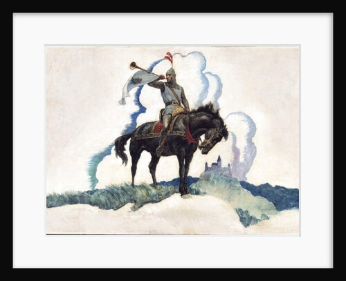 The King's Herald, 1940 by Newell Convers Wyeth