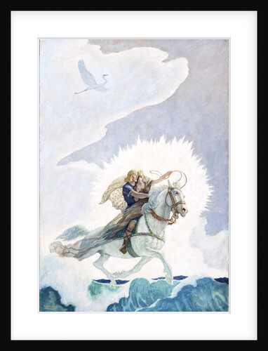 Oisín Rides to the Land of Youth, 1940 by Newell Convers Wyeth