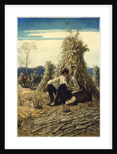 Peculiarsome Abe, 1940 by Newell Convers Wyeth