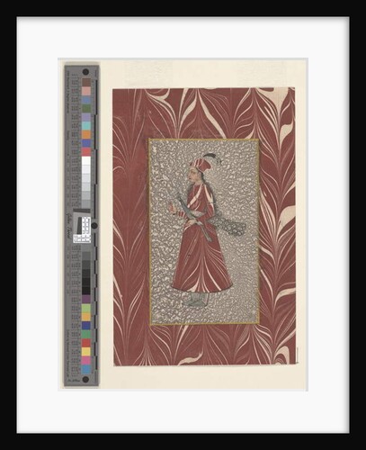 Woman Holding a Peacock, Bijapur, c.1660 by Indian School