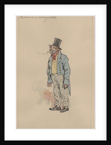 A Labourer in Holiday Clothes, c.1920s by Joseph Clayton Clarke