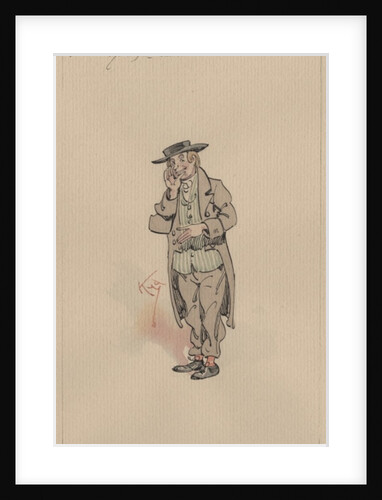 The Mild Young Quaker, c.1920s by Joseph Clayton Clarke