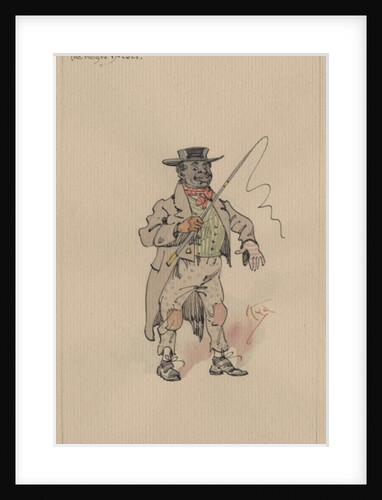 The Negro Driver, c.1920s by Joseph Clayton Clarke