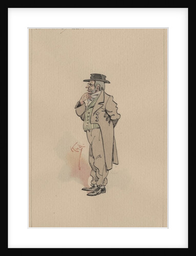 The Grim Old Shaker, c.1920s by Joseph Clayton Clarke