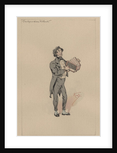 The Accordian Patient, c.1920s by Joseph Clayton Clarke