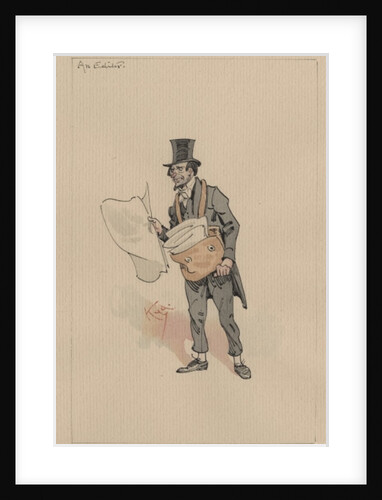 An Editor, c.1920s by Joseph Clayton Clarke
