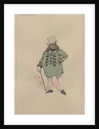 Major Bagstock, c.1920s by Joseph Clayton Clarke