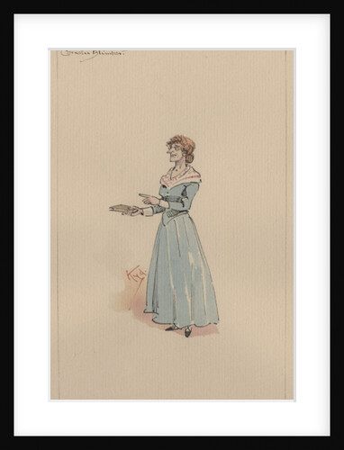 Miss Cornelia Blimber, c.1920s by Joseph Clayton Clarke