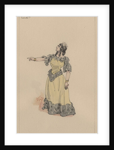 Mrs Edith Dombey, c.1920s by Joseph Clayton Clarke