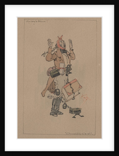 Marley's Ghost - A Christmas Carol, c.1920s by Joseph Clayton Clarke