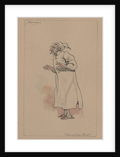 Ebenezer Scrooge - A Christmas Carol, c.1920s by Joseph Clayton Clarke