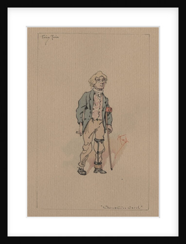 Tiny Tim - A Christmas Carol, c.1920s by Joseph Clayton Clarke