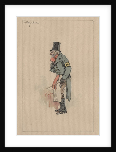 Trotty Veck - The Chimes, c.1920s by Joseph Clayton Clarke