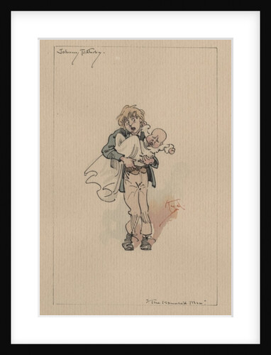 Johnny Tellerby - The Haunted Man and the Ghost's Bargain, c.1920s by Joseph Clayton Clarke