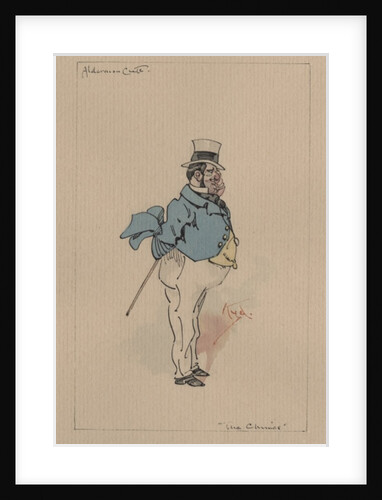 Alderman Cute - The Chimes, c.1920s by Joseph Clayton Clarke