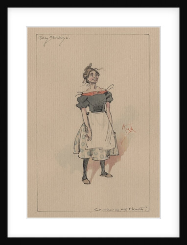 Tilly Slowboy - The Cricket on the Hearth, c.1920s by Joseph Clayton Clarke