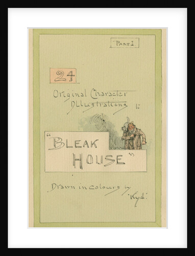 Title Page, Illustrations for 'Bleak House', Part 1, c.1920s by Joseph Clayton Clarke
