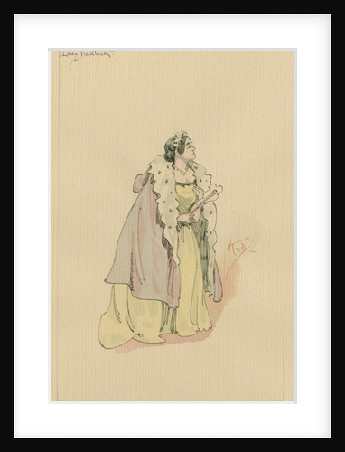 Lady Dedlock, c.1920s by Joseph Clayton Clarke