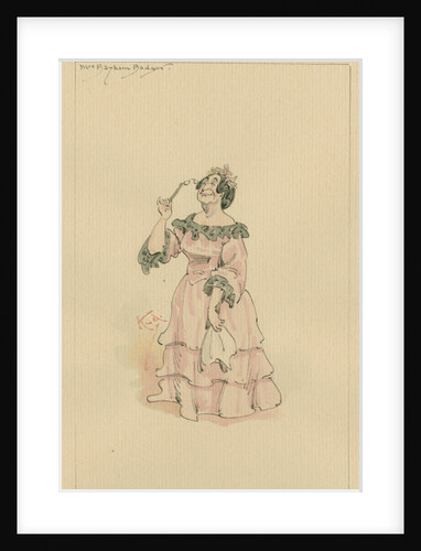 Mrs Bayham Badger, c.1920s by Joseph Clayton Clarke