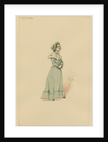 Mrs Snagsby, c.1920s by Joseph Clayton Clarke