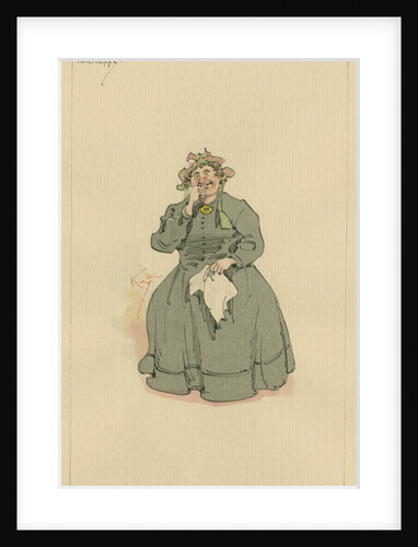 Mrs Guppy, c.1920s by Joseph Clayton Clarke