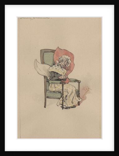 Grandma Smallweed, c.1920s by Joseph Clayton Clarke