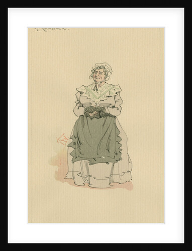 Mrs Rouncewell, c.1920s by Joseph Clayton Clarke