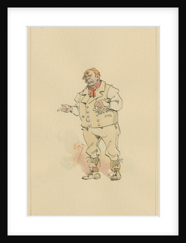The Brickmaker, c.1920s by Joseph Clayton Clarke