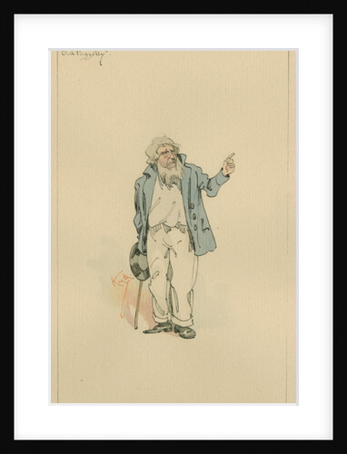 Old Peggotty, c.1920s by Joseph Clayton Clarke