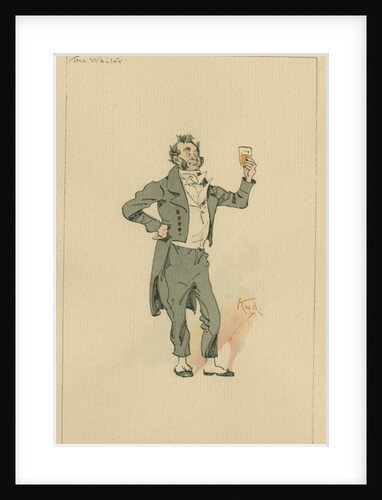 The Waiter, c.1920s by Joseph Clayton Clarke