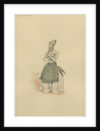 Miss Spenlow, c.1920s by Joseph Clayton Clarke