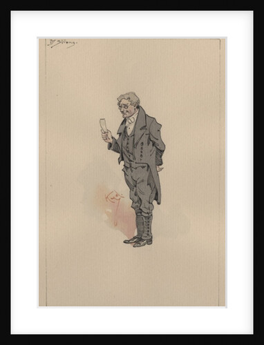 Dr Strong, c.1920s by Joseph Clayton Clarke