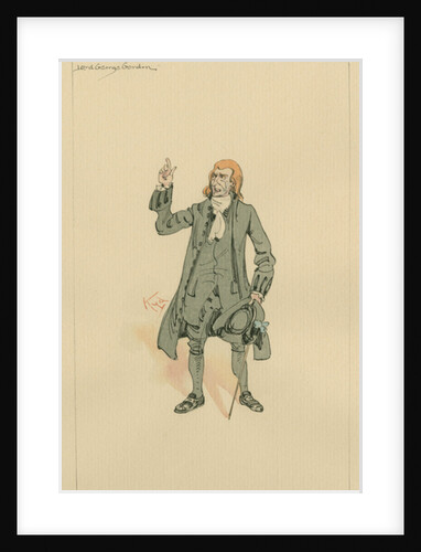 Lord George Gordon, c.1920s by Joseph Clayton Clarke
