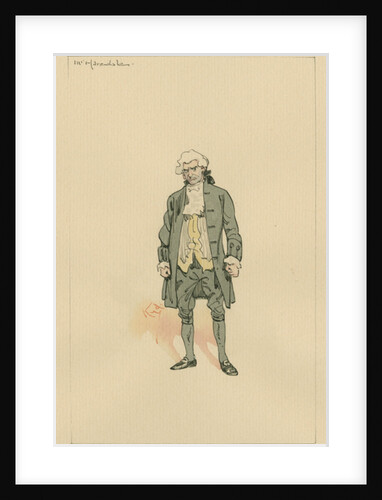 Mr Geoffrey Haredale, c.1920s by Joseph Clayton Clarke