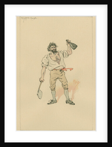 Maypole Hugh, c.1920s by Joseph Clayton Clarke