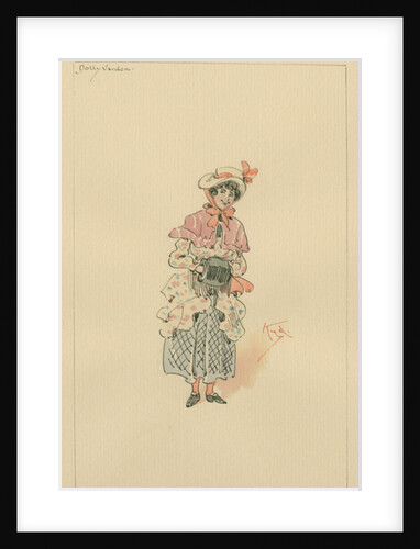 Dolly Varden, c.1920s by Joseph Clayton Clarke