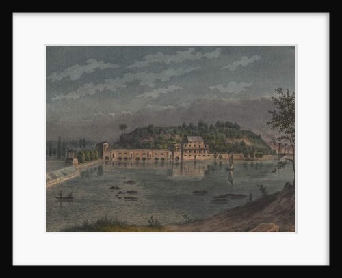 Fairmount Waterworks, Philadelphia, PA, 1848 by Augustus Kollner