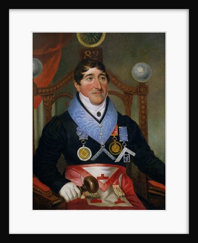 Portrait of John James Howell Coe, 1820s by English School